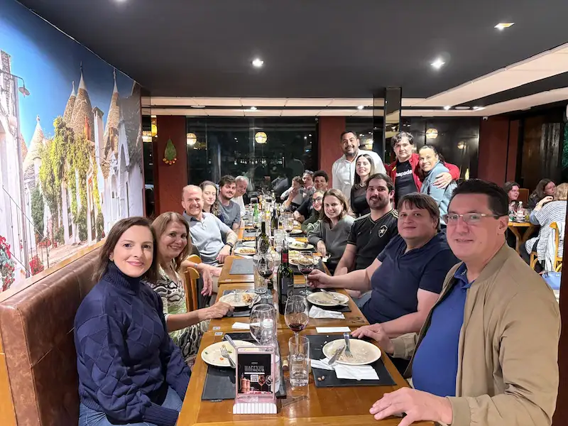 Encontro de alunos do Fontana del Sapere